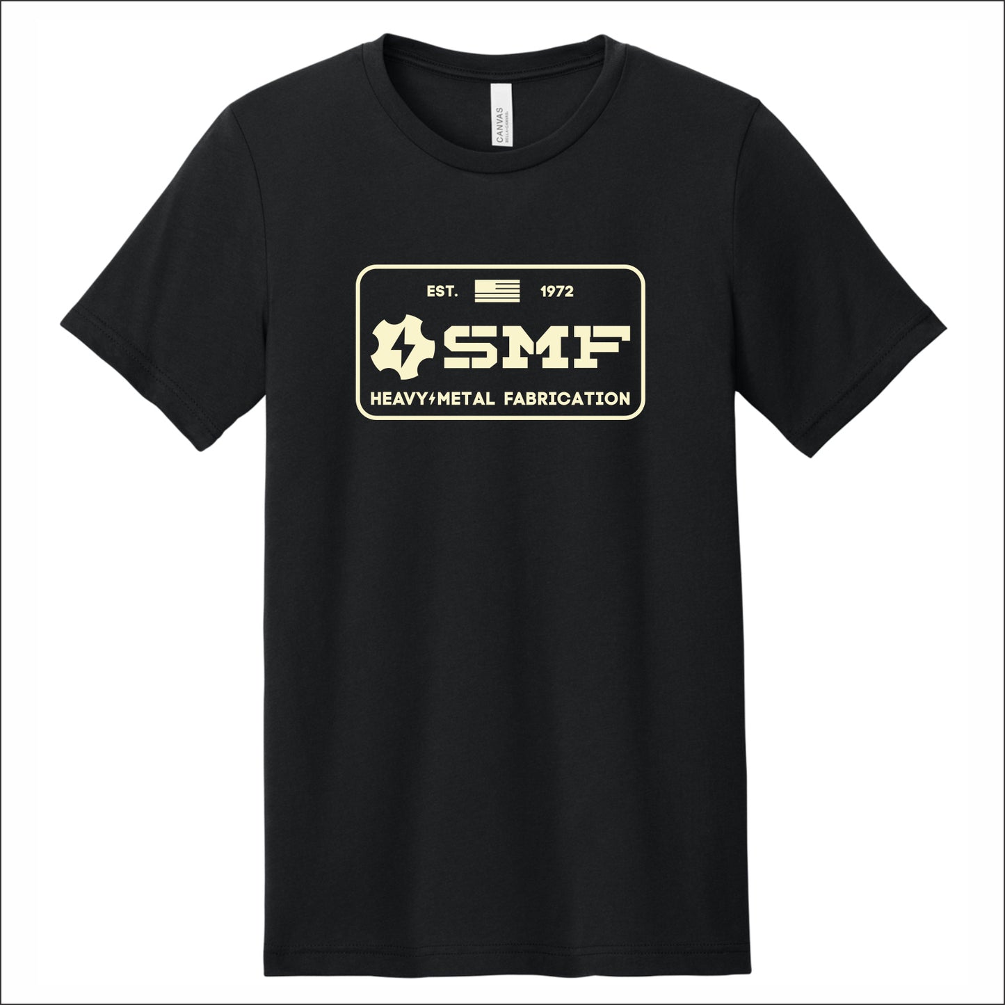 SMF Inc. Heathered Soft Jersey Short Sleeve T-shirt