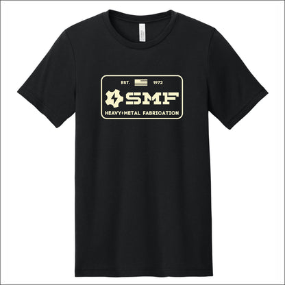 SMF Inc. Heathered Soft Jersey Short Sleeve T-shirt