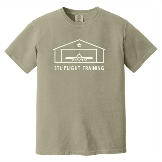 STL Flight Pigment Dye T-shirt - Des.A