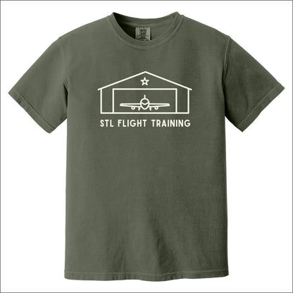 STL Flight Pigment Dye T-shirt - Des.A
