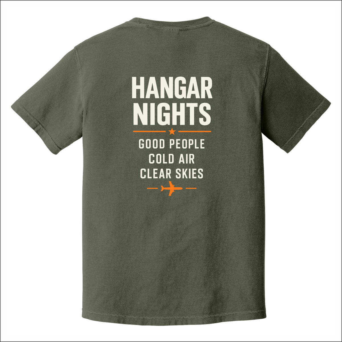 STL Flight Pigment Dye T-shirt - Des.A