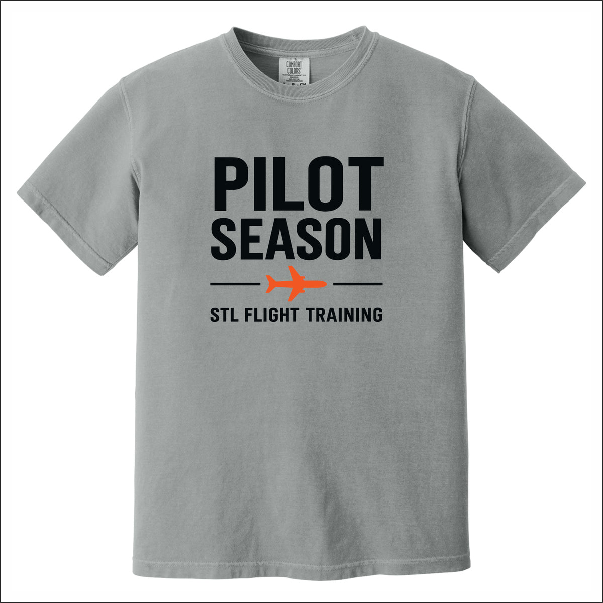 STL Flight Pigment Dye T-shirt - Des.B