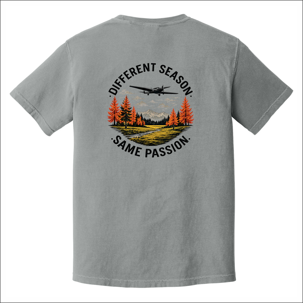STL Flight Pigment Dye T-shirt - Des.B