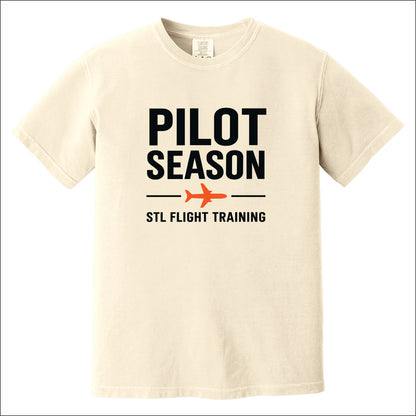 STL Flight Pigment Dye T-shirt - Des.B