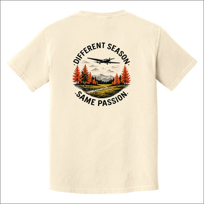 STL Flight Pigment Dye T-shirt - Des.B