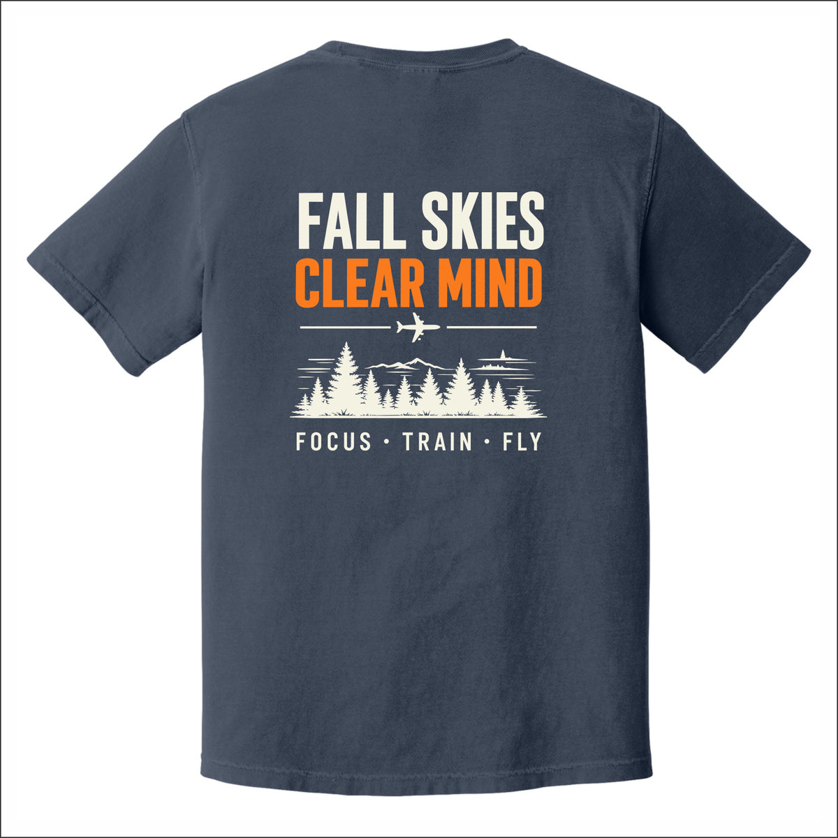 STL Flight Pigment Dye T-shirt - Des.C