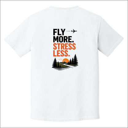 STL Flight Pigment Dye T-shirt - Des.D
