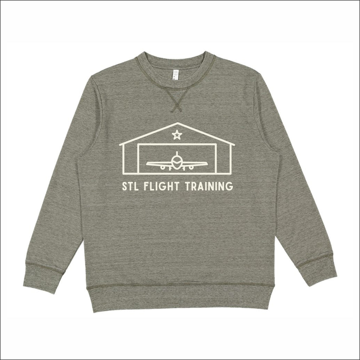 STL Flight Vintage Wash Crewneck Sweatshirt - Des. A