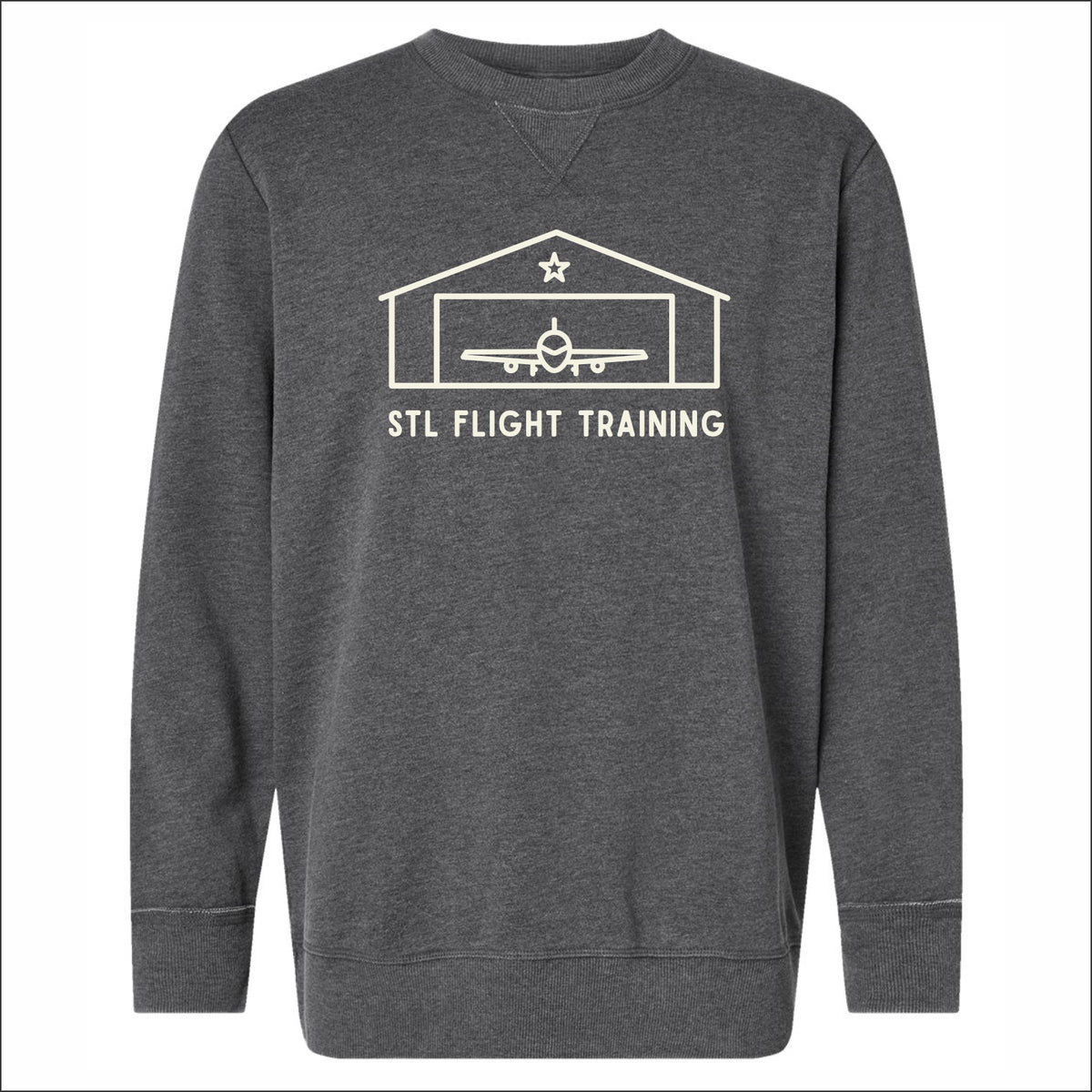 STL Flight Vintage Wash Crewneck Sweatshirt - Des. A
