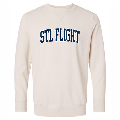 STL Flight Vintage Wash Crewneck Sweatshirt - Des. E