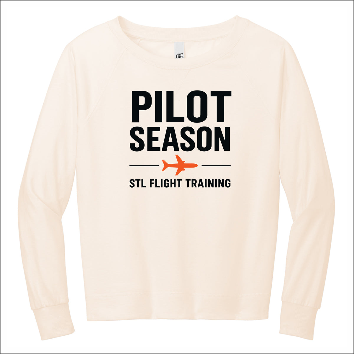 STL Flight Ladies Featherweight French Terry Crewneck - Des.B