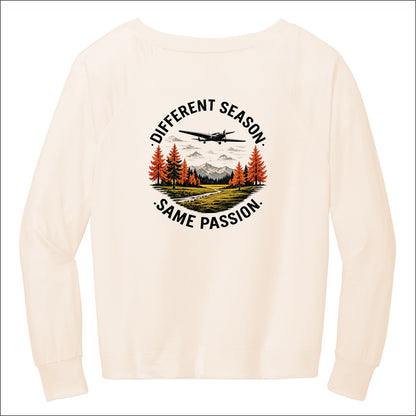 STL Flight Ladies Featherweight French Terry Crewneck - Des.B