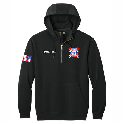 SFPD Tough Fleece 1/4-Zip Hoodie