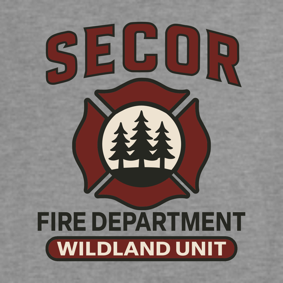 SFPD 50/50 Core Blend Tee - Design D