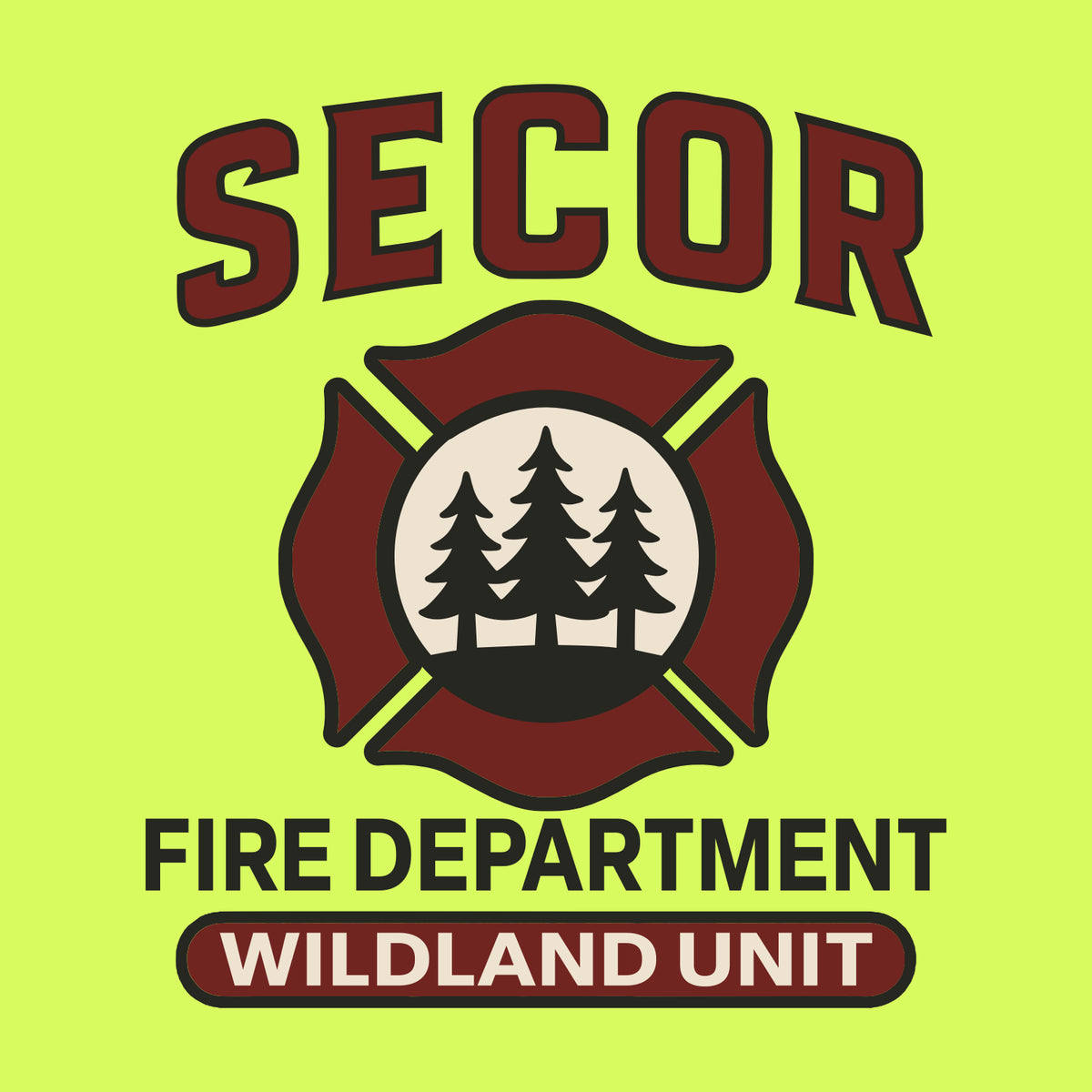 SFPD 50/50 Core Blend Tee - Design D