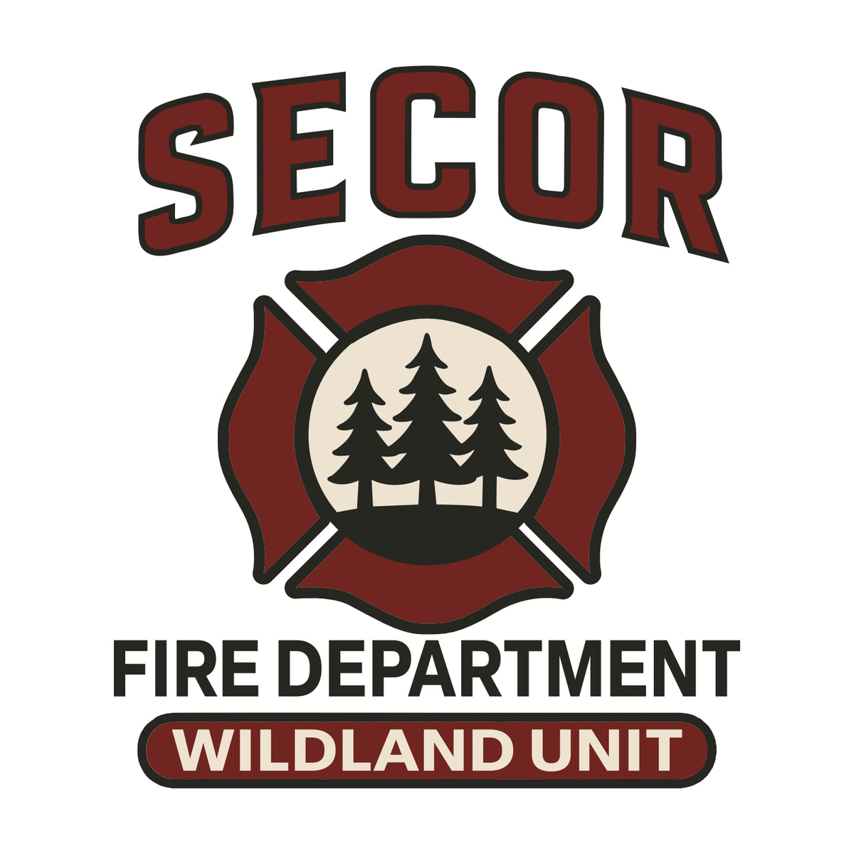 SFPD 50/50 Core Blend Tee - Design D