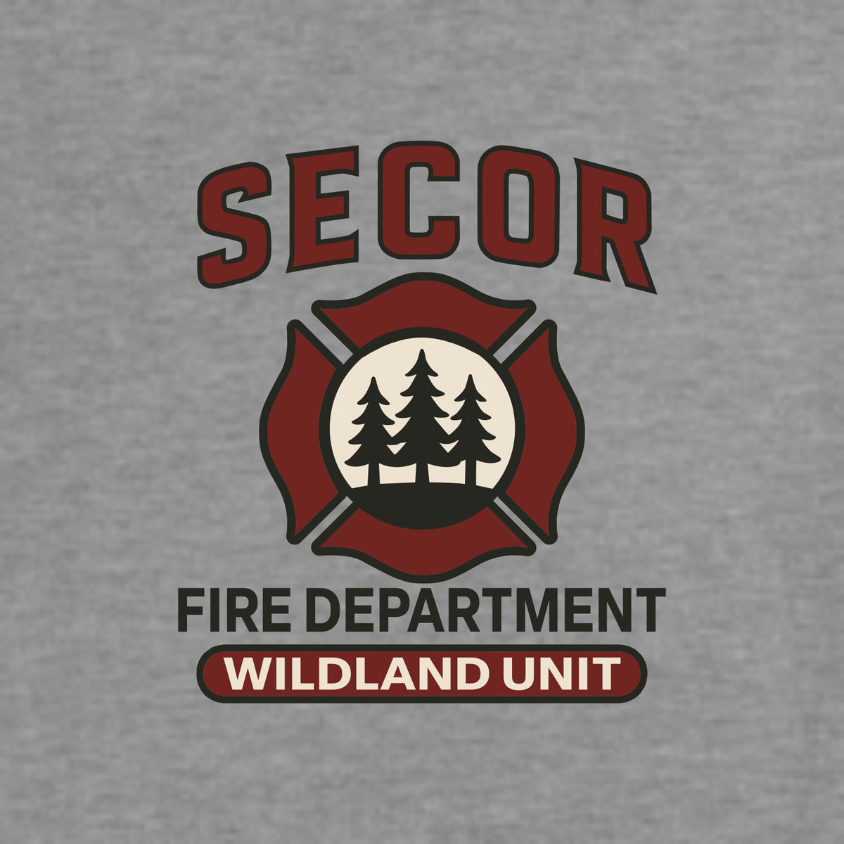 SFPD 50/50 Core Blend Tee - Design D
