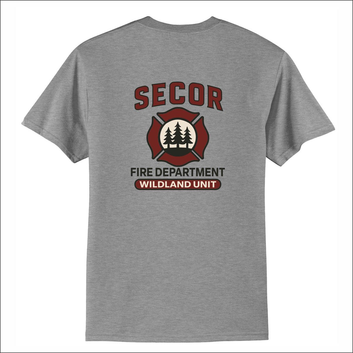 SFPD 50/50 Core Blend Tee - Design D