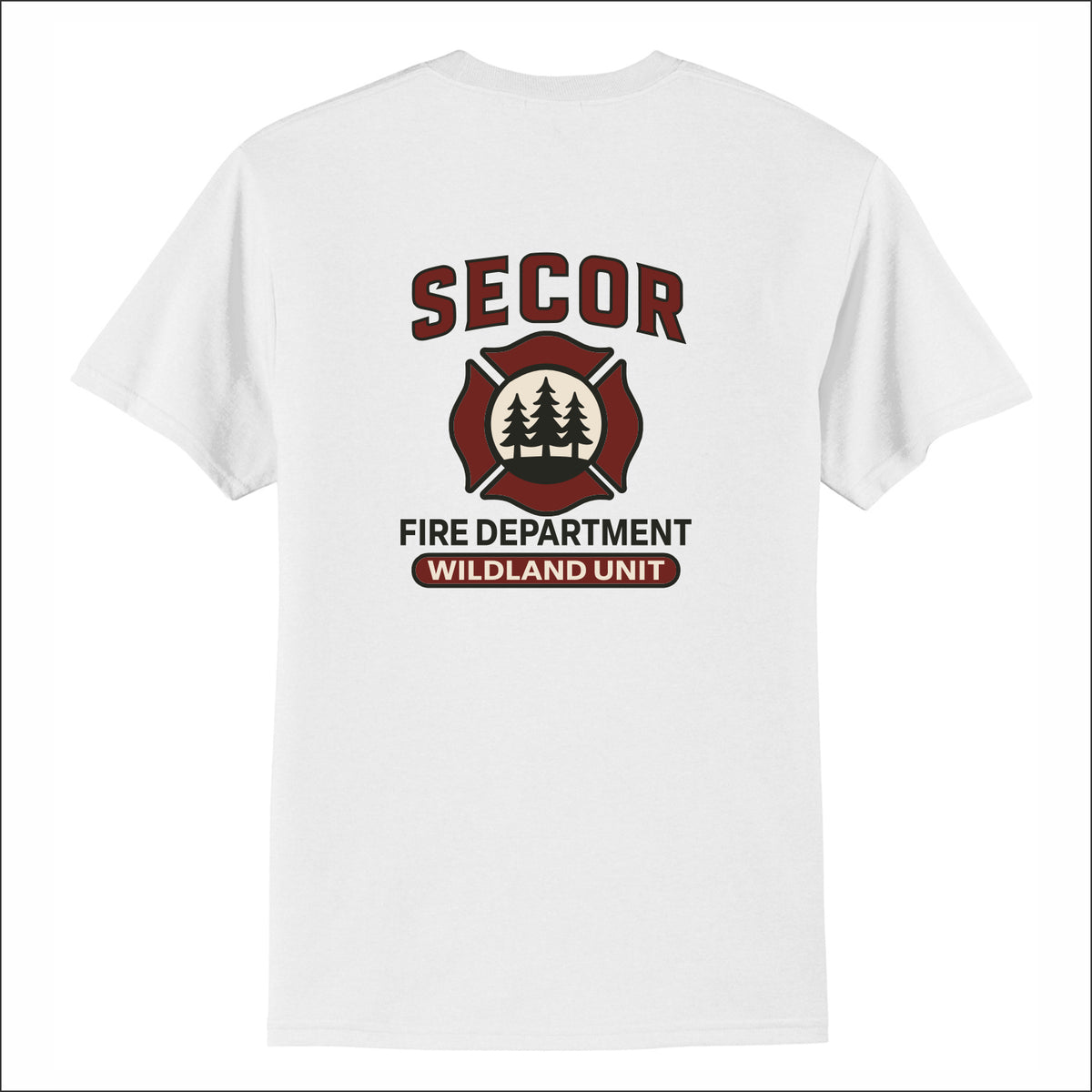 SFPD 50/50 Core Blend Tee - Design D