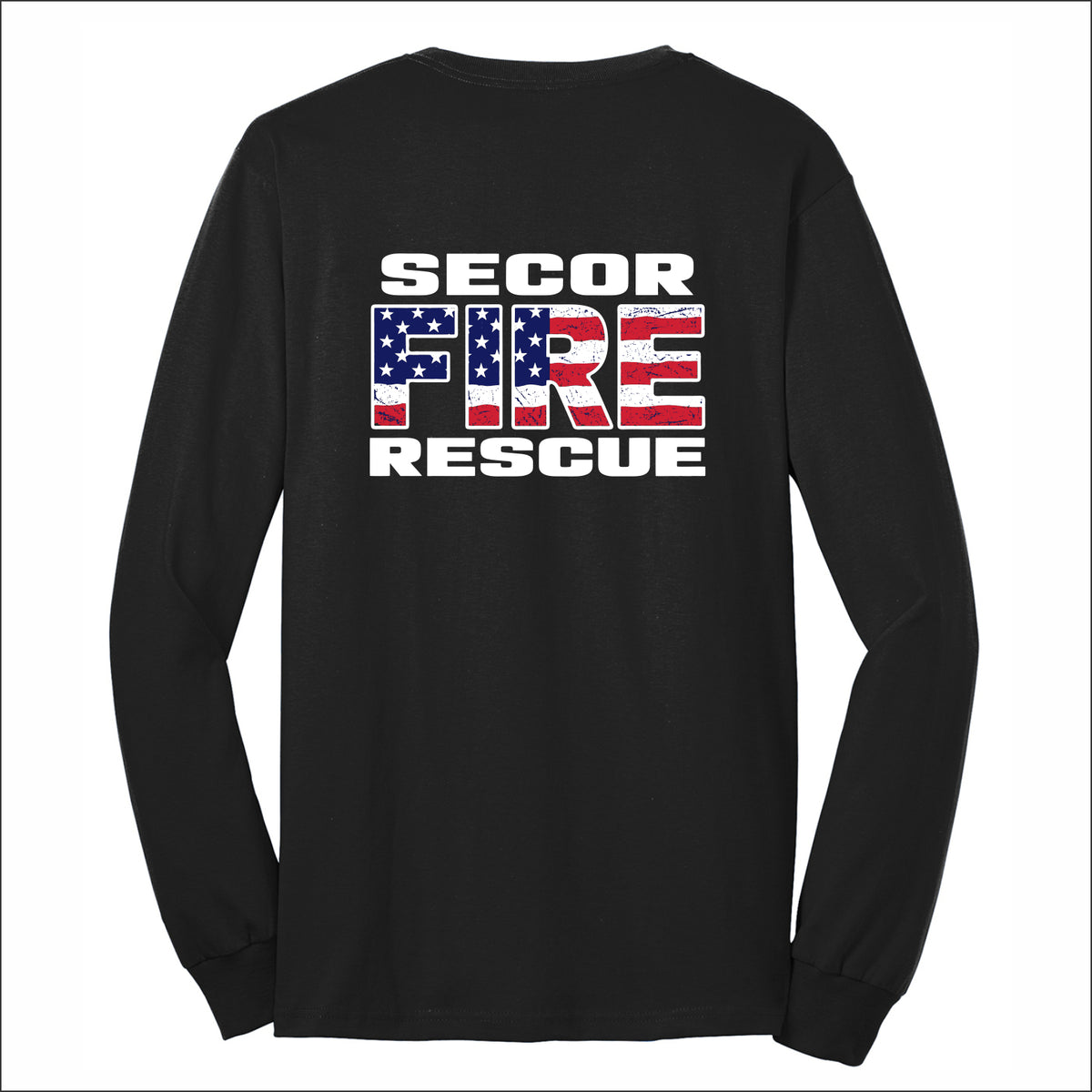 SFPD 50/50 Long Sleeve T-shirt - Design A