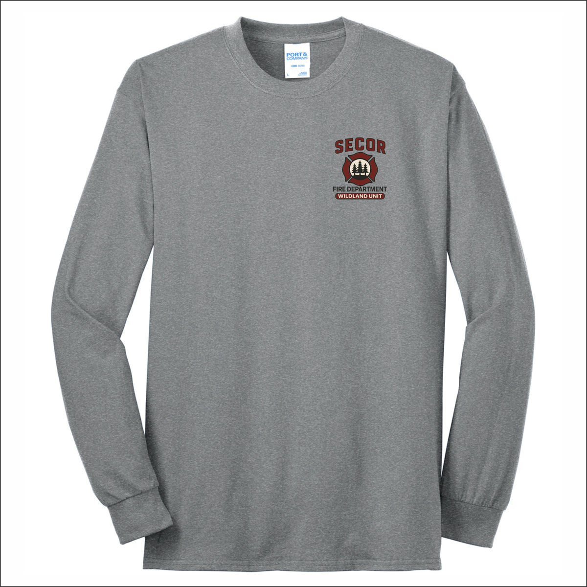 SFPD 50/50 Long Sleeve T-shirt - Design D