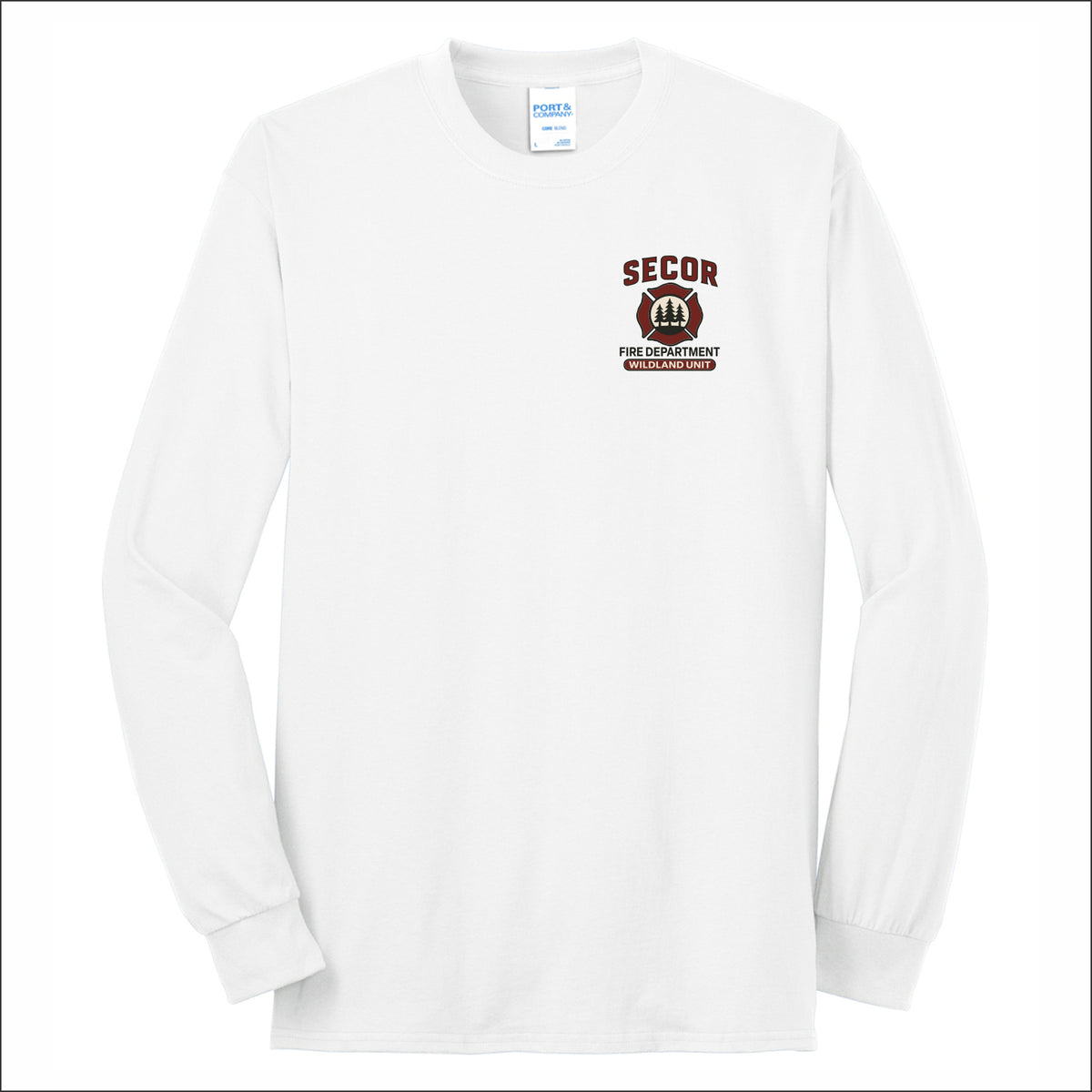 SFPD 50/50 Long Sleeve T-shirt - Design D