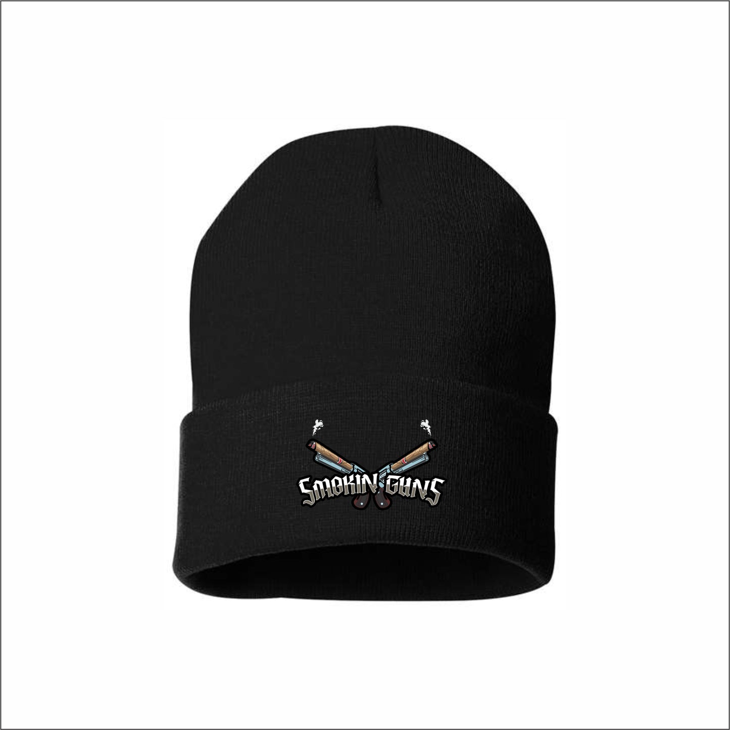 Smokin' Guns MCL Knit Cuffed Beanie