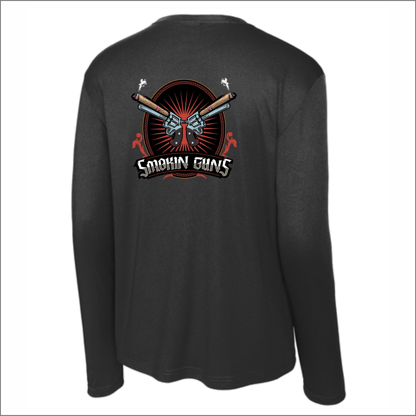 Smokin' Guns MCL Performance Long Sleeve T-shirt - Design B