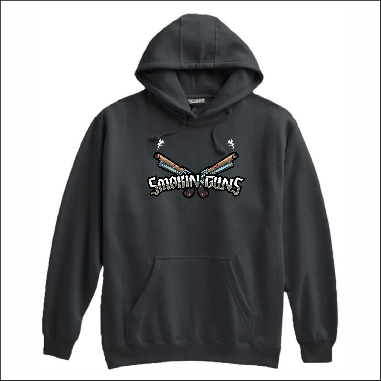 Smokin' Guns MCL Super Heavyweight 10oz Hooded Sweatshirt - Design C
