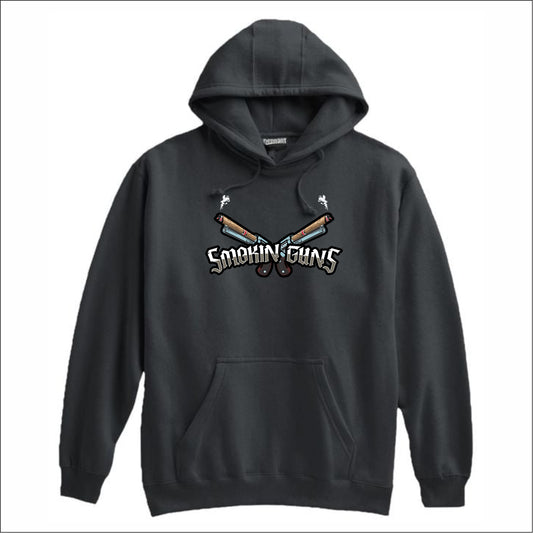 Smokin' Guns MCL Super Heavyweight 10oz Hooded Sweatshirt - Design C