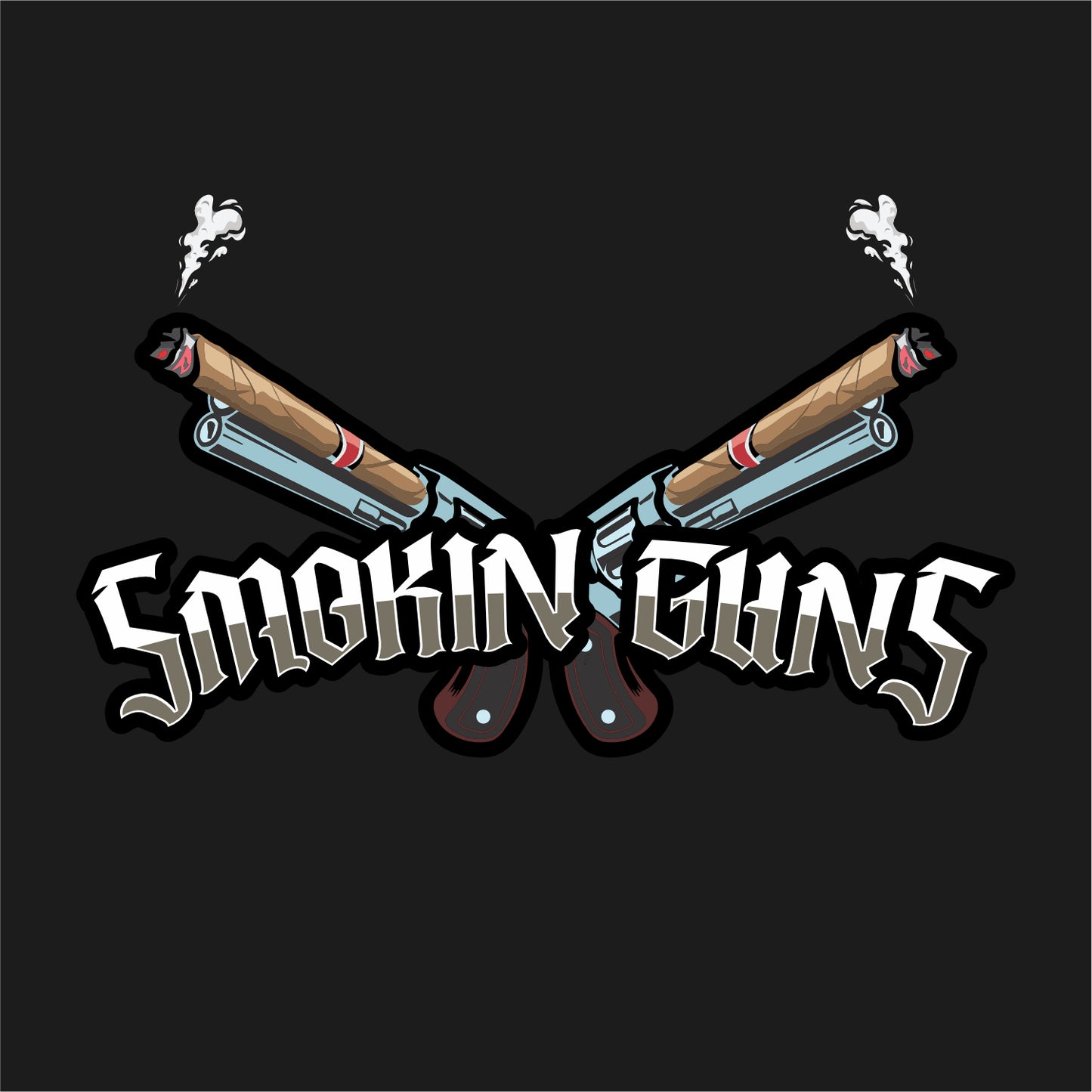 Smokin' Guns MCL Hooded Sweatshirt - Design C