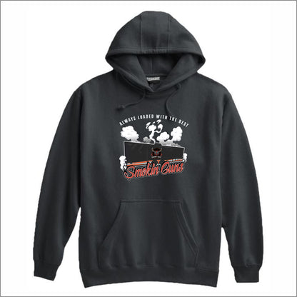Smokin' Guns MCL Super Heavyweight 10oz Hooded Sweatshirt - Design D