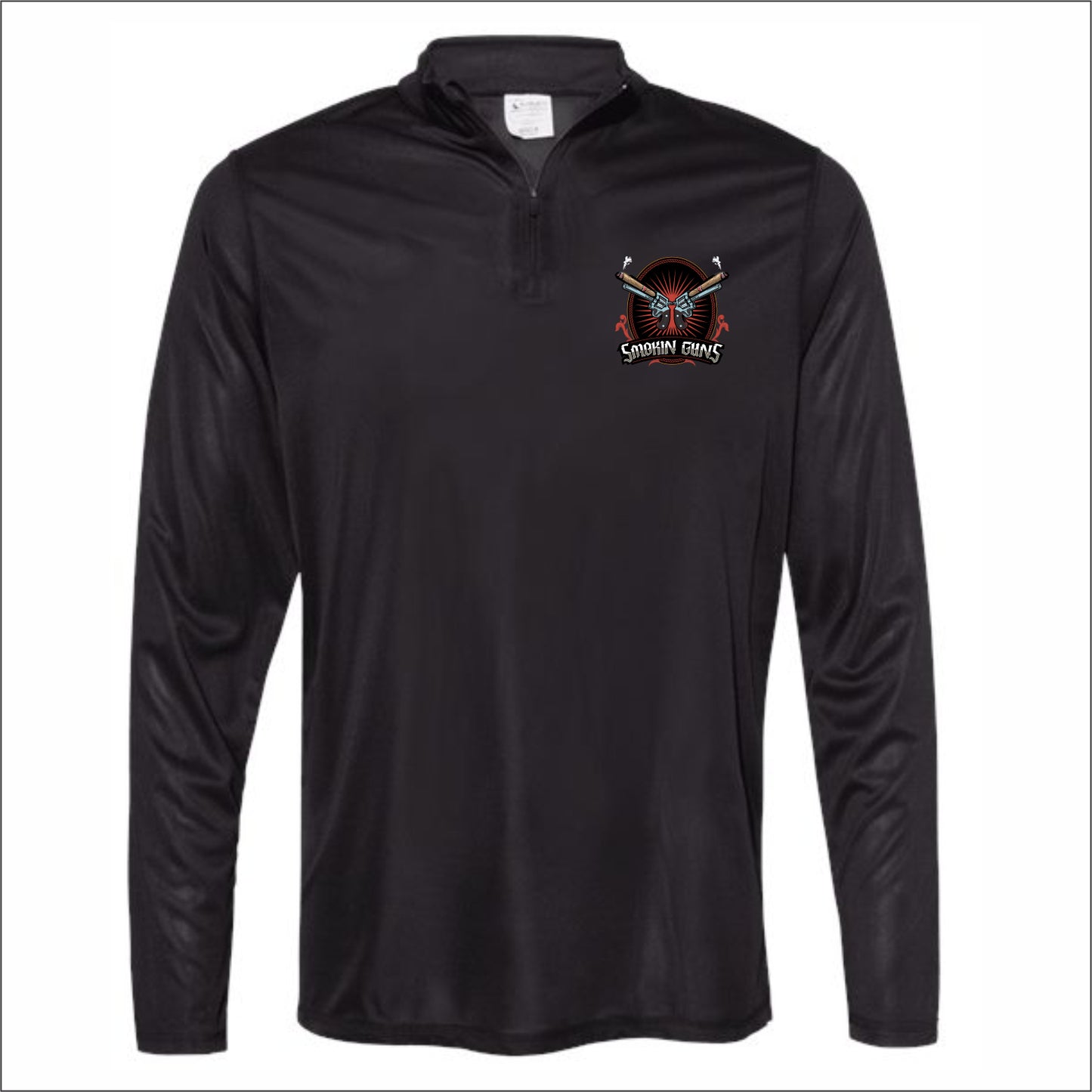 Smokin' Guns MCL Stretch 1/2 Zip Performance