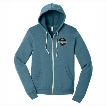 Soul Restoration BELLA+CANVAS Unisex Sponge Fleece Full-Zip Hoodie