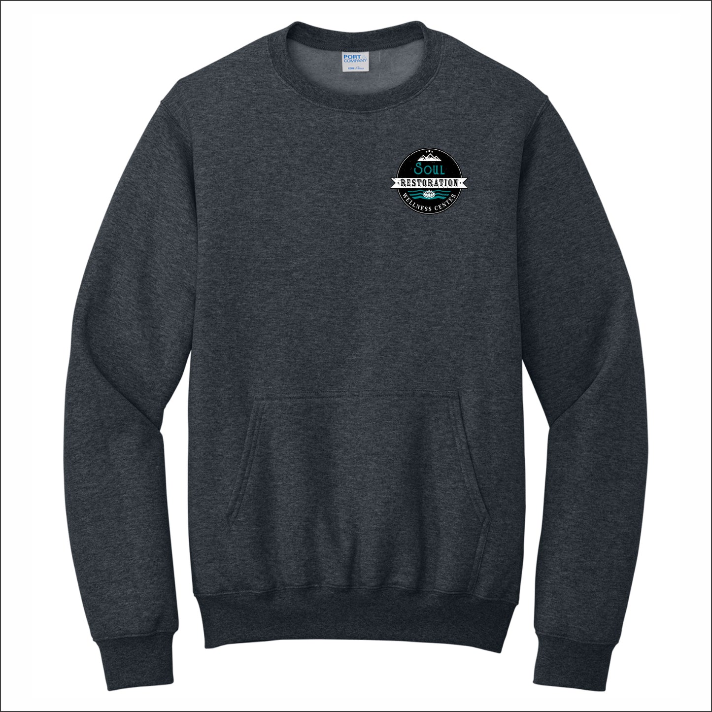 Soul Restoration Crewneck Pouch Pocket Sweatshirt