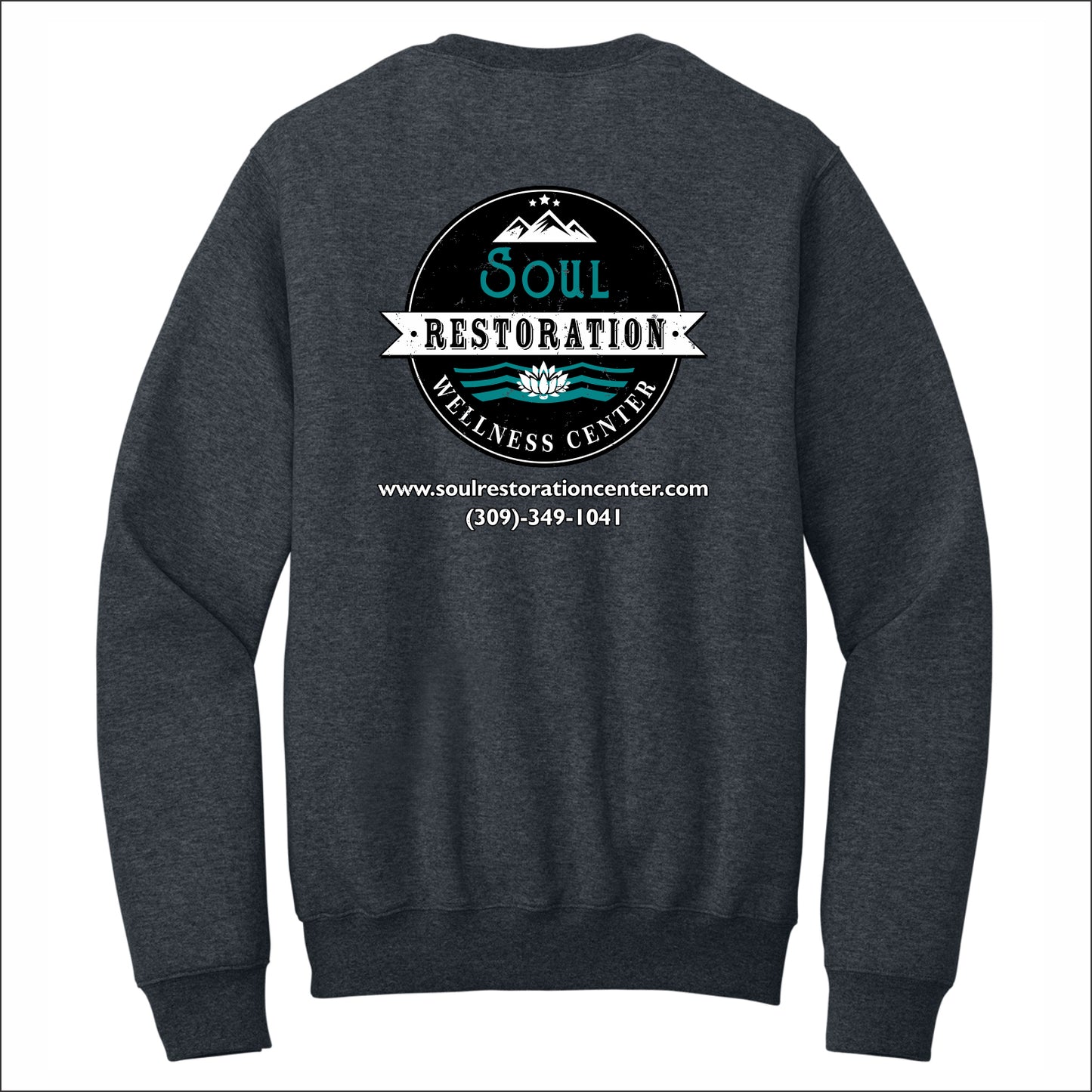 Soul Restoration Crewneck Pouch Pocket Sweatshirt
