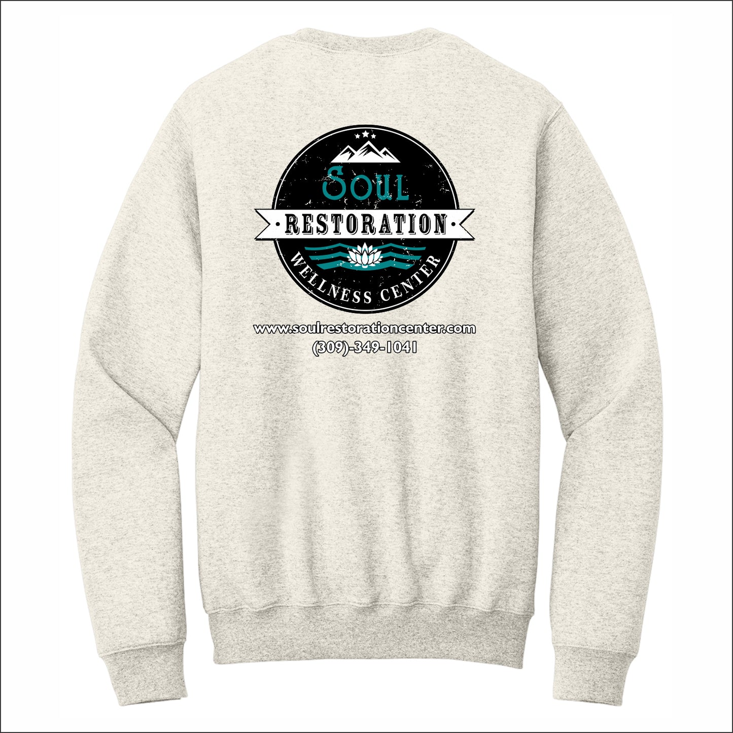 Soul Restoration Crewneck Pouch Pocket Sweatshirt