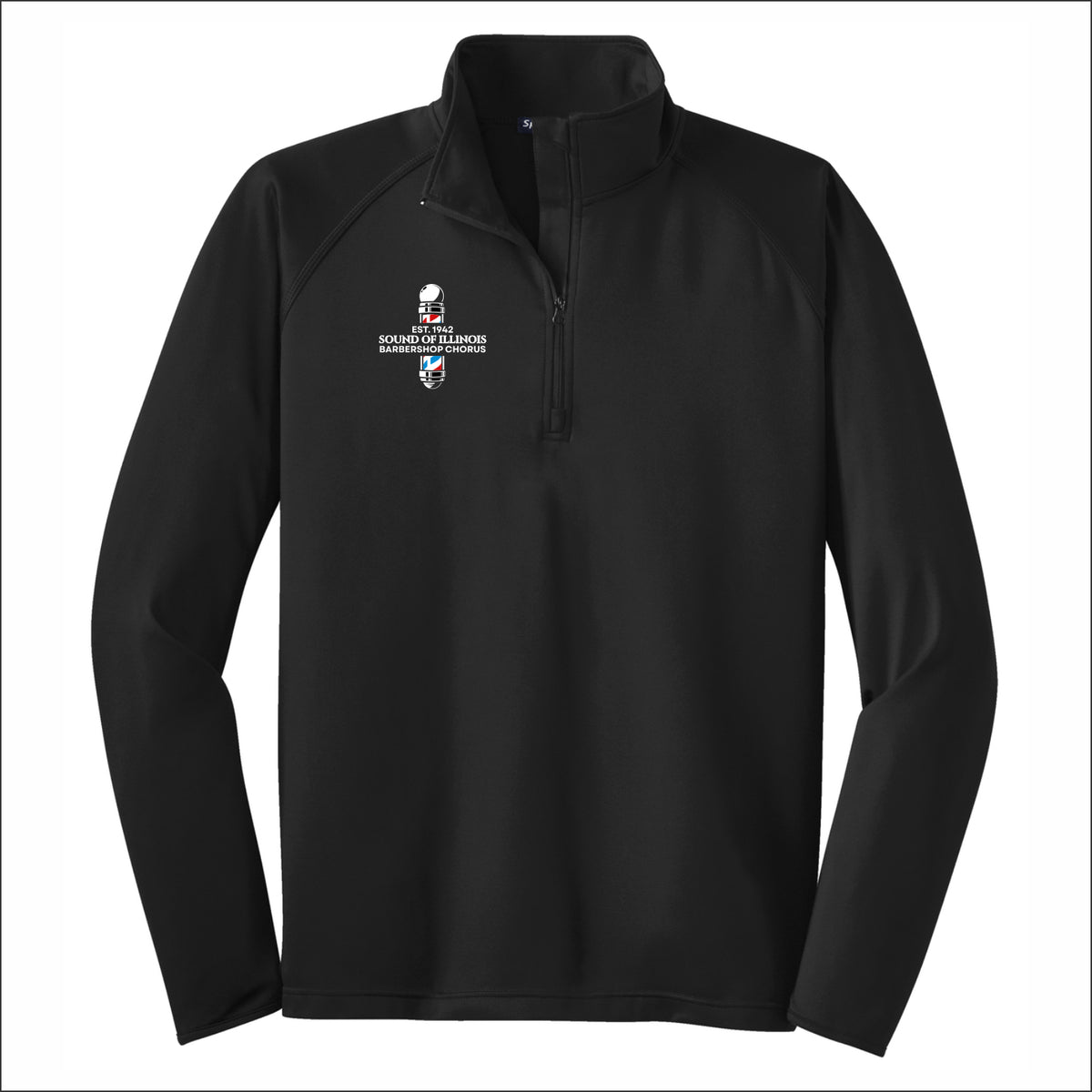 Sound Of Illinois Chorus Tall Stretch 1/4 Zip Performance