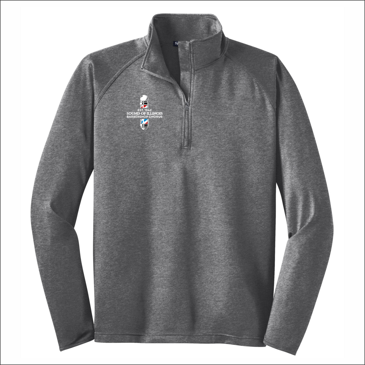 Sound Of IL Chorus Tall Stretch 1/4 Zip Performance