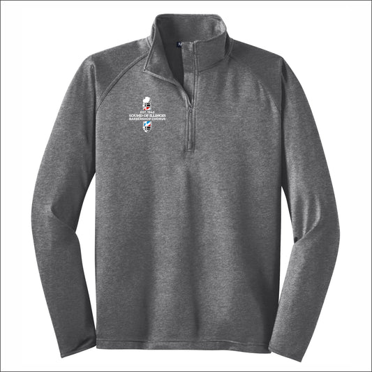 Sound Of IL Chorus Tall Stretch 1/4 Zip Performance