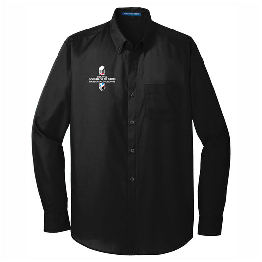 Sound Of IL Chorus Tall Long Sleeve Carefree Poplin Shirt