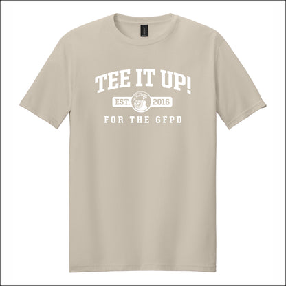 Tee It Up! for the GFPD Softstyle Short Sleeve T-shirt - Design B