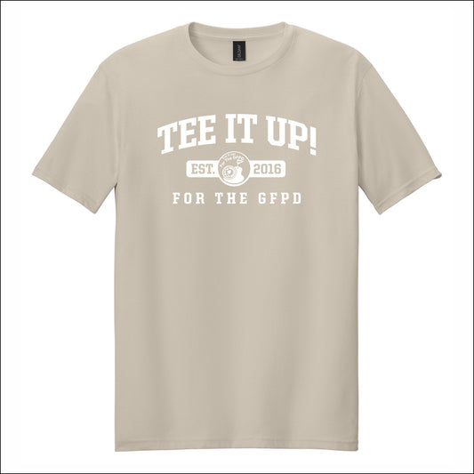 Tee It Up! for the GFPD Softstyle Short Sleeve T-shirt - Design B