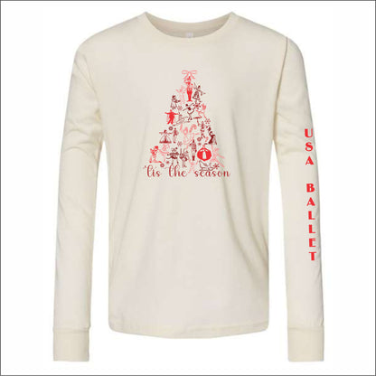 USA Ballet Nutcracker YOUTH Soft Jersey Long Sleeve T-shirt