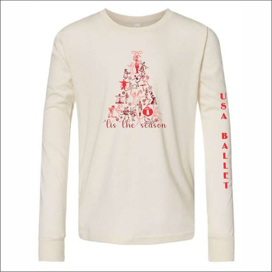 USA Ballet Nutcracker YOUTH Soft Jersey Long Sleeve T-shirt