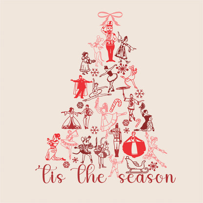 USA Ballet Nutcracker Garment-Dyed Heavyweight Long Sleeve T-Shirt