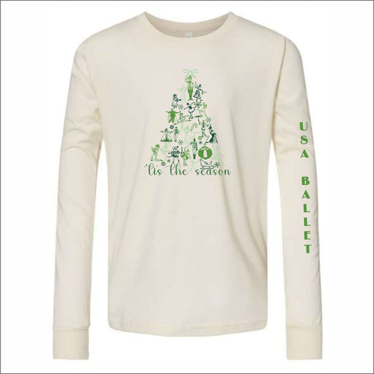 USA Ballet Nutcracker YOUTH Soft Jersey Long Sleeve T-shirt