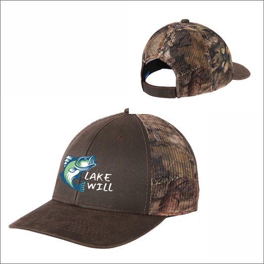 Will County Sportsman's Camouflage Mesh Back Cap