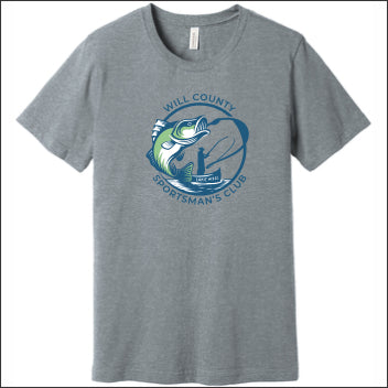 Will County Sportsman's Heathered Soft Jersey T-shirt
