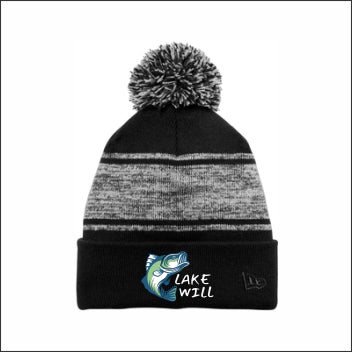Will County Sportsman's New Era Chilled Pom Beanie